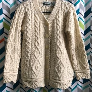 Aran Crafts Sweater - Beige, BRAND NEW